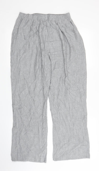 Womens UK Size L Dixie Regular Fit Bloomer Grey Trousers