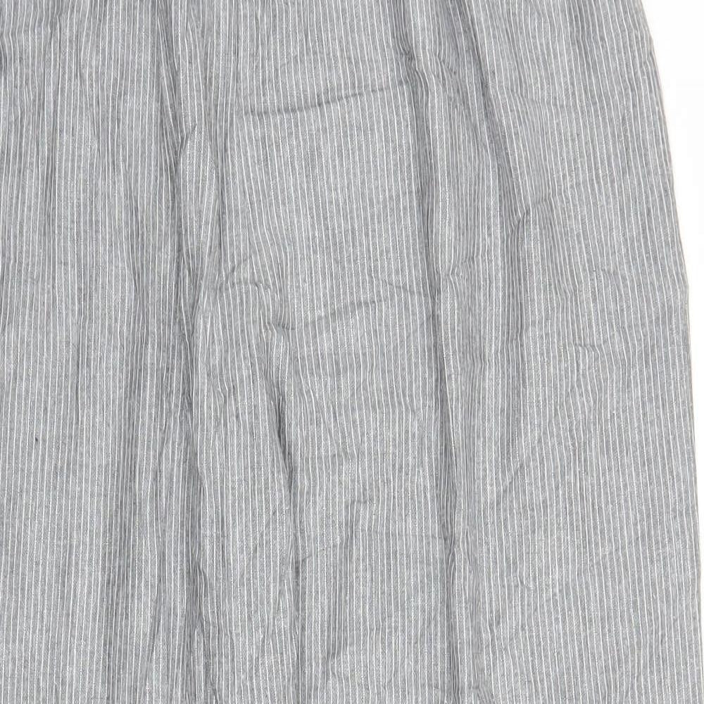 Womens UK Size L Dixie Regular Fit Bloomer Grey Trousers