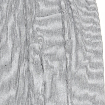 Womens UK Size L Dixie Regular Fit Bloomer Grey Trousers