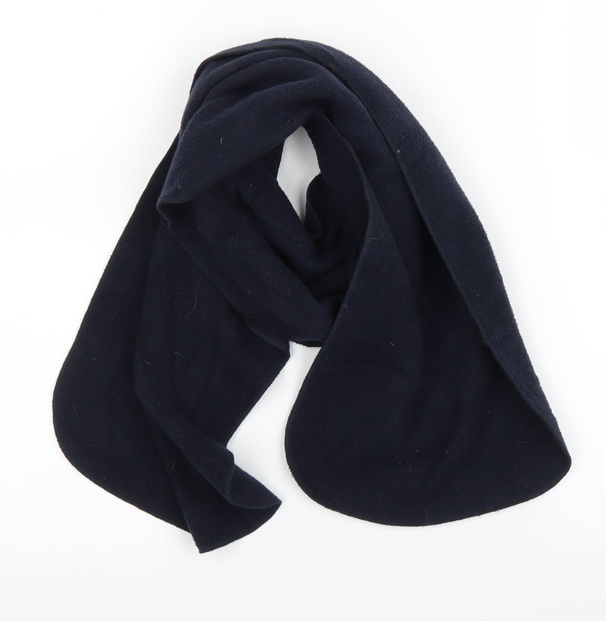 Front view of Marks & Spencer unisex blue scarf