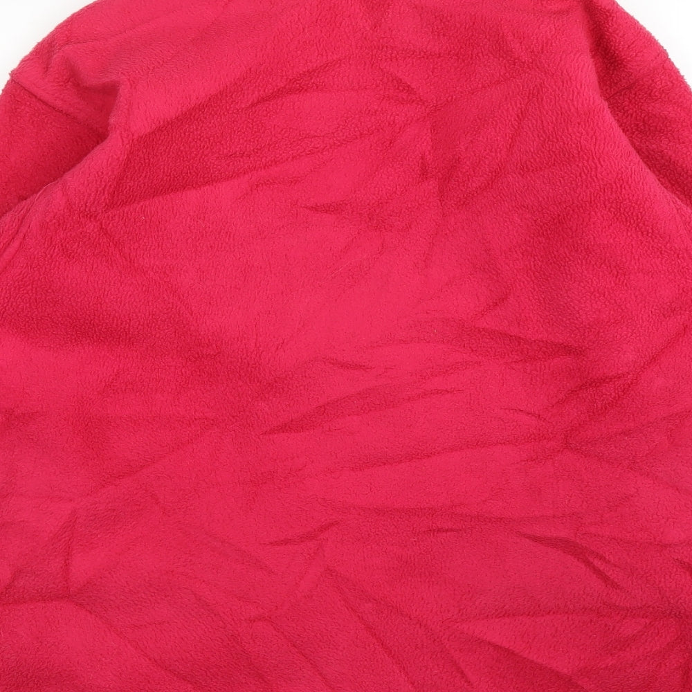 Lowe Womens Pink  Fleece Jacket Coatigan Size L