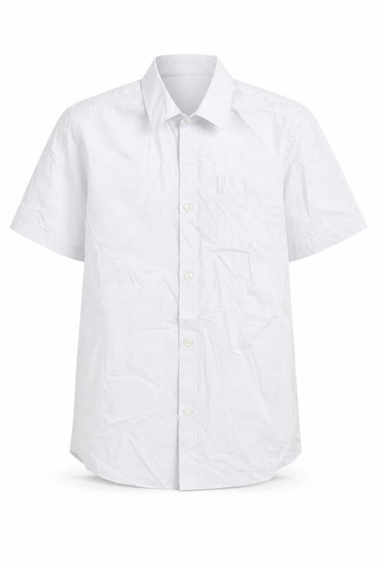 Marks & Spencer Boys White   Basic Button-Up Size 10-11 Years