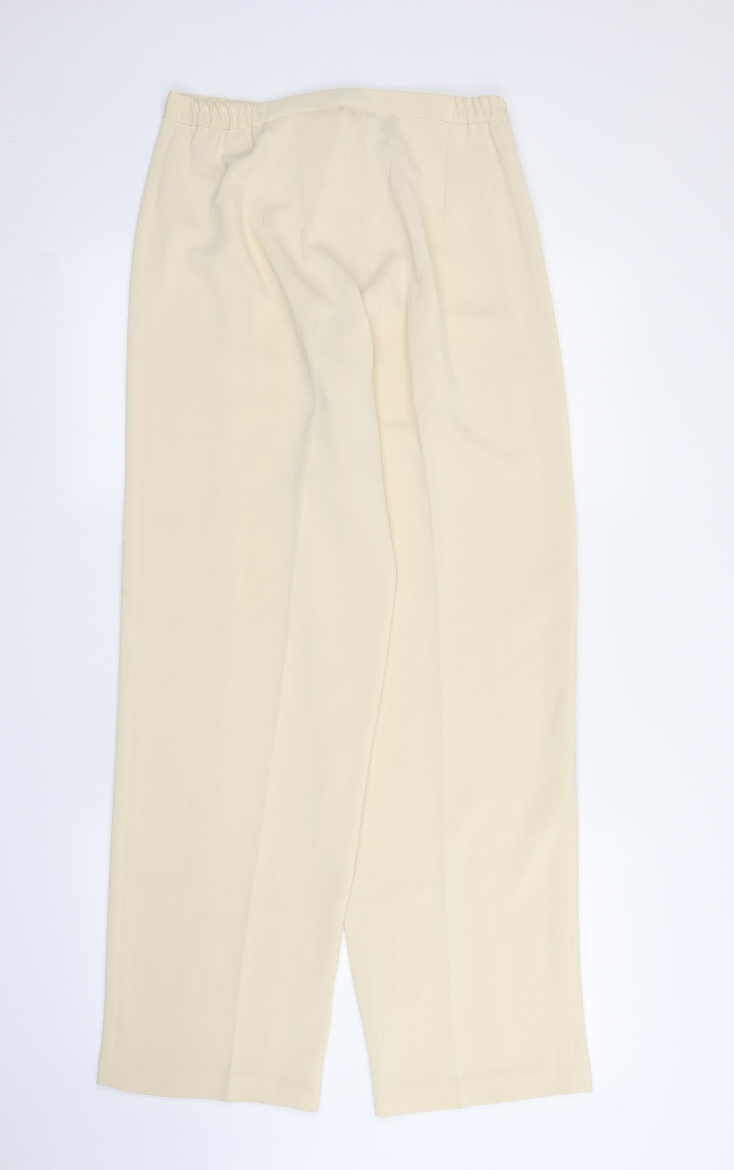 Fashion Plus Womens Beige   Trousers  Size 14 L30 in