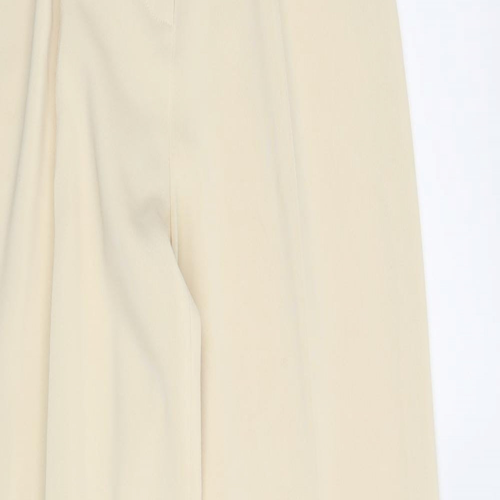 Fashion Plus Womens Beige   Trousers  Size 14 L30 in