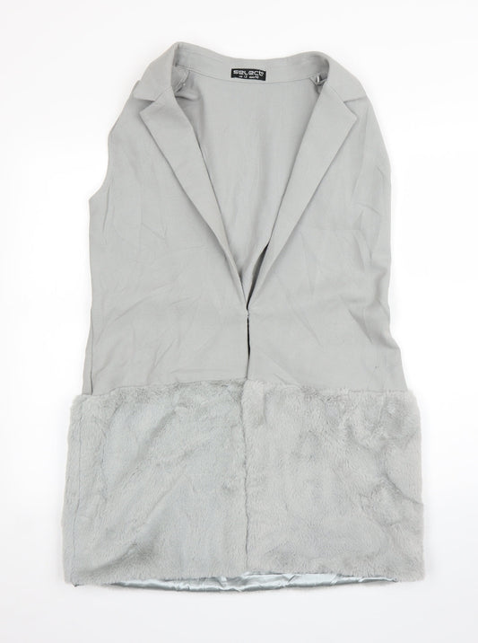 Select Womens Grey   Cardigan Jumper Size 12
