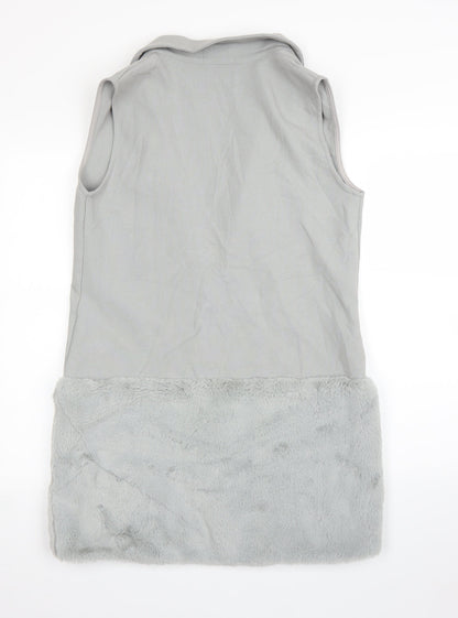 Select Womens Grey   Cardigan Jumper Size 12