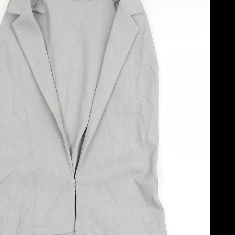 Select Womens Grey   Cardigan Jumper Size 12