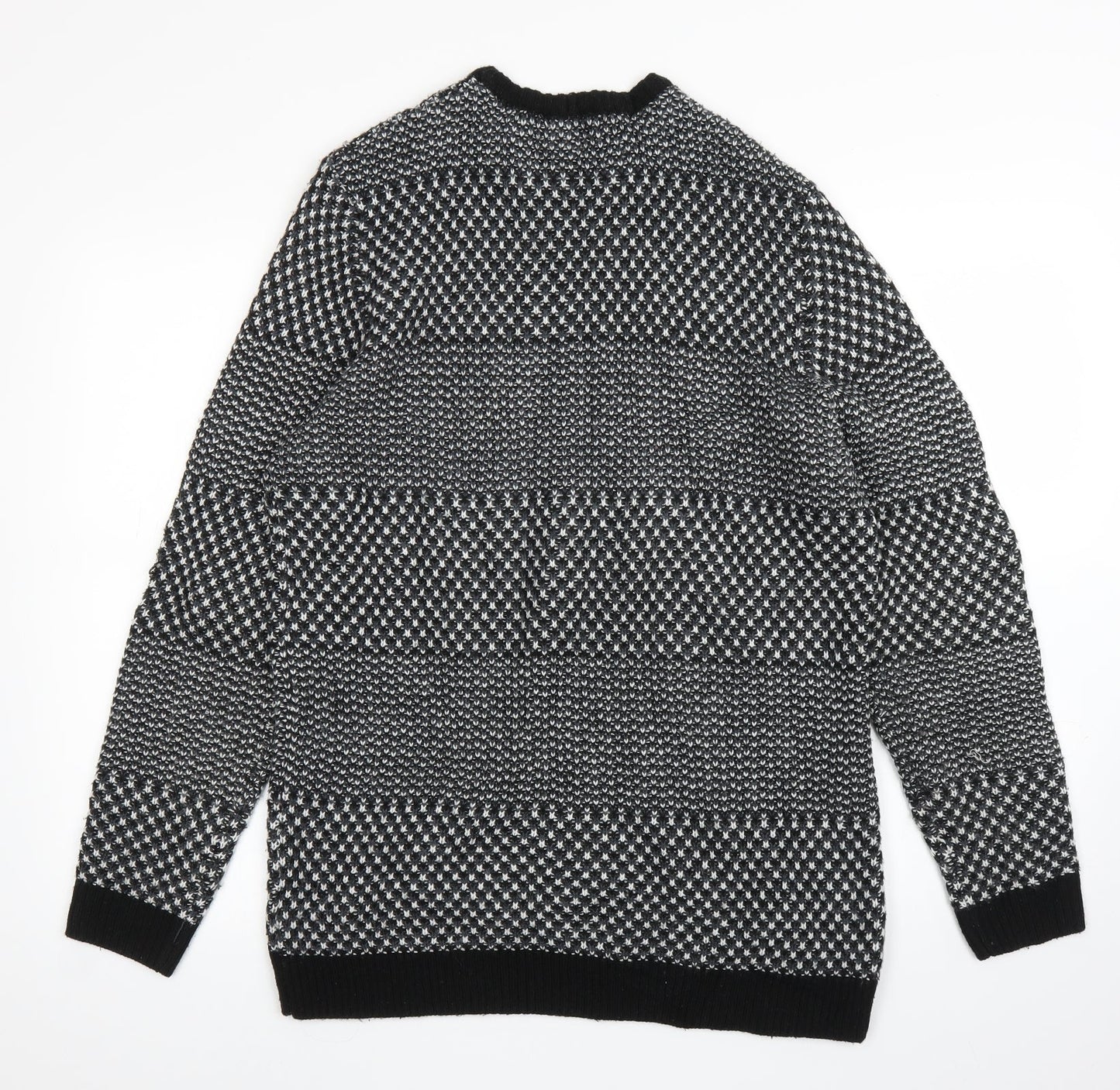 TU Mens Black   Pullover Jumper Size M