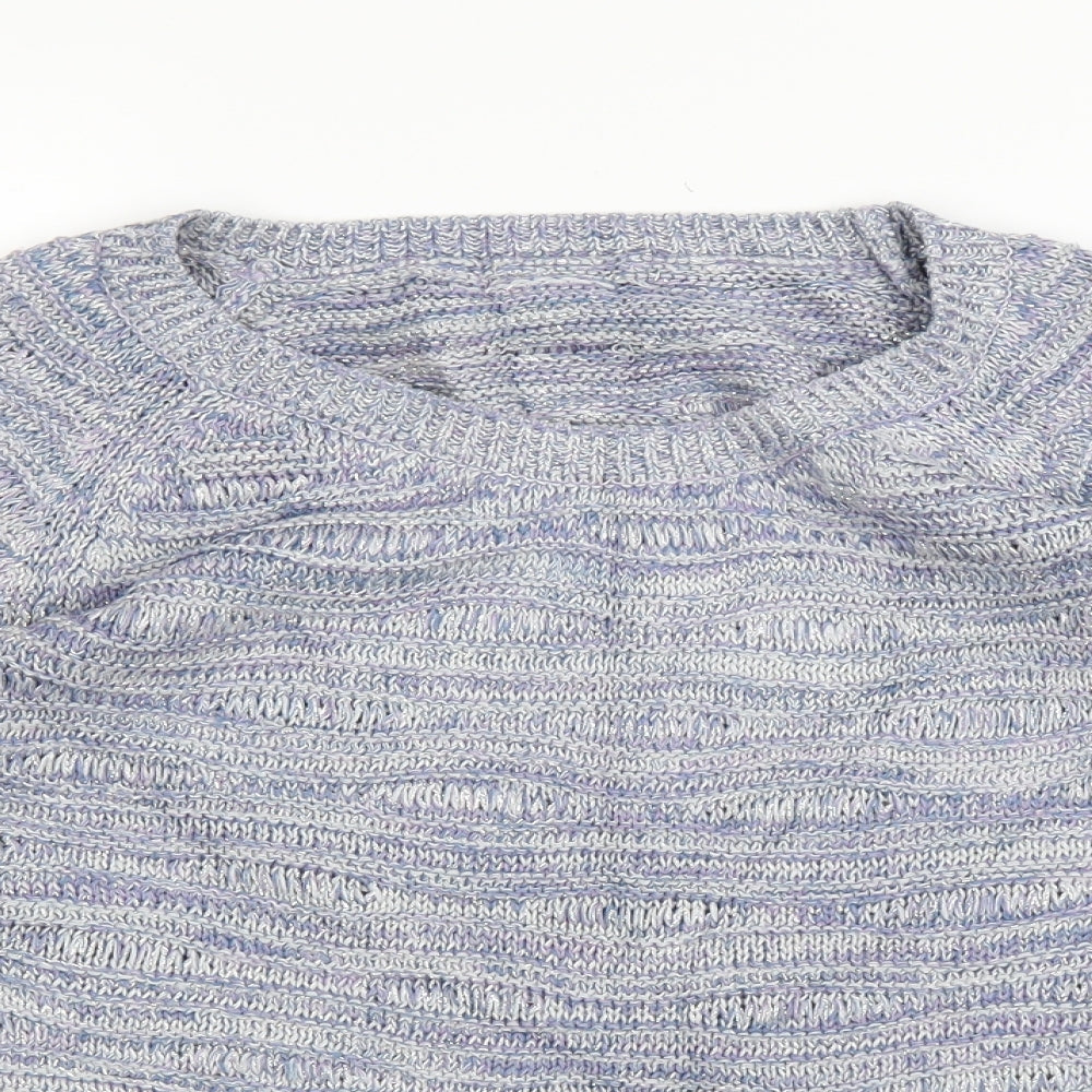 Marks & Spencer Womens Blue   Pullover Jumper Size 10