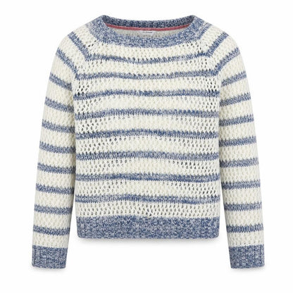 Tammy Girls Blue Striped  Pullover Jumper Size 14 Years