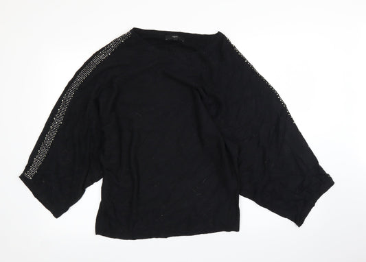 NEXT Womens Black   Pullover Jumper Size XS