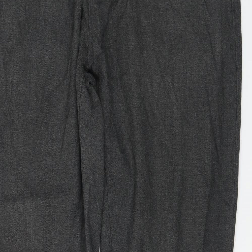 Womens UK Size 36 in Zara Regular Fit  Grey Trousers