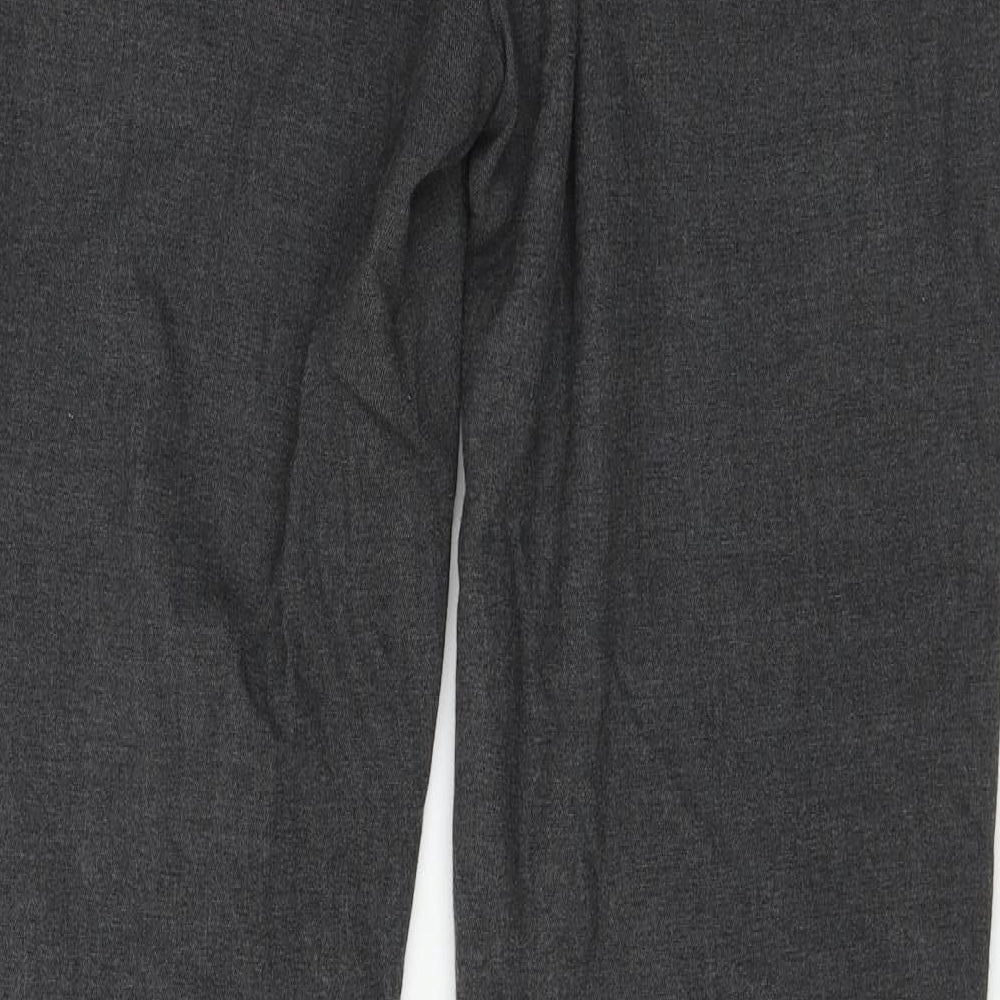 Womens UK Size 36 in Zara Regular Fit  Grey Trousers