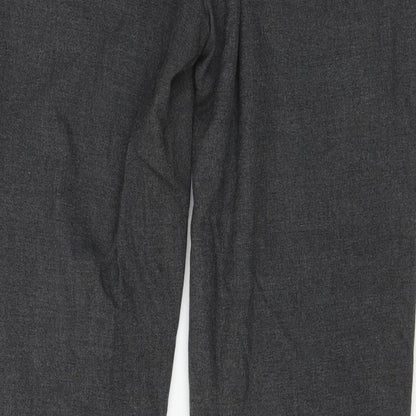 Womens UK Size 36 in Zara Regular Fit  Grey Trousers