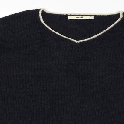 talasa Womens Black   Pullover Jumper Size M