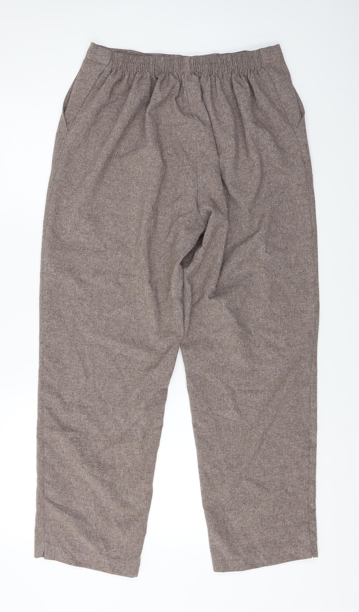 Womens UK Size 18 emma Regular Fit  Brown Trousers