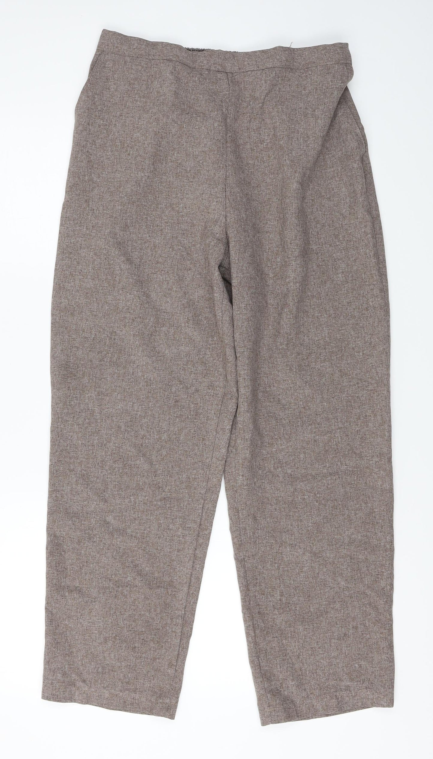 Womens UK Size 18 emma Regular Fit  Brown Trousers