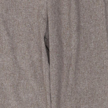 Womens UK Size 18 emma Regular Fit  Brown Trousers
