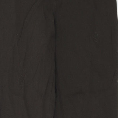 Womens UK Size 12 Marks and Spencer Regular Fit  Brown Trousers