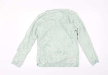 Disney  Womens Green   Pullover Jumper Size 10