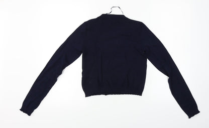 Bershka  Womens Blue   Pullover Jumper Size XS