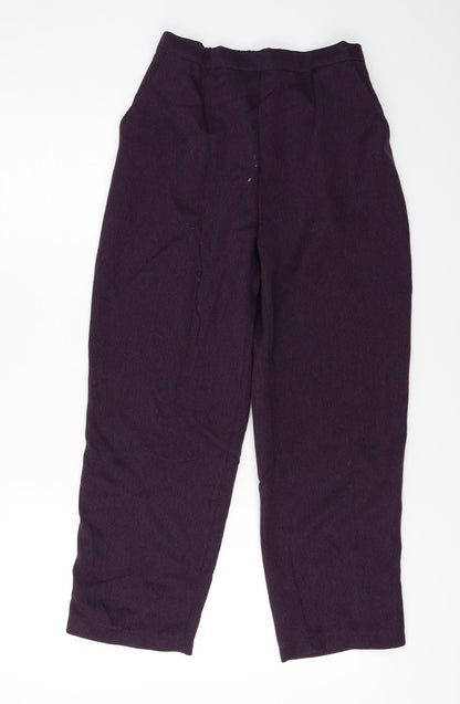 the nicole lewis collection  Womens Purple   Trousers  Size 12 L22 in