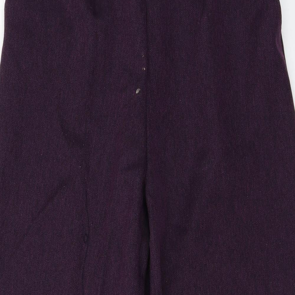 the nicole lewis collection  Womens Purple   Trousers  Size 12 L22 in