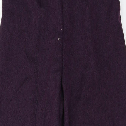 the nicole lewis collection  Womens Purple   Trousers  Size 12 L22 in
