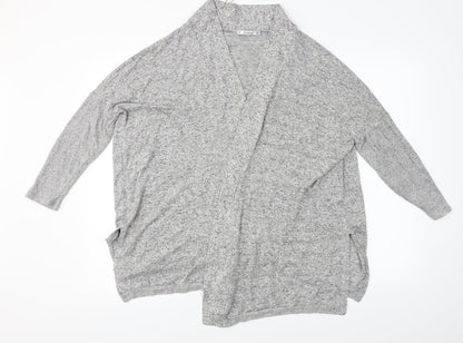 Pull&Bear Womens Grey   Cardigan Jumper Size S