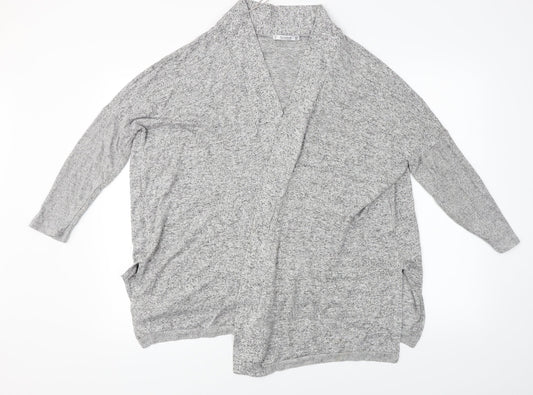 Pull&Bear  Womens Grey   Cardigan Jumper Size S