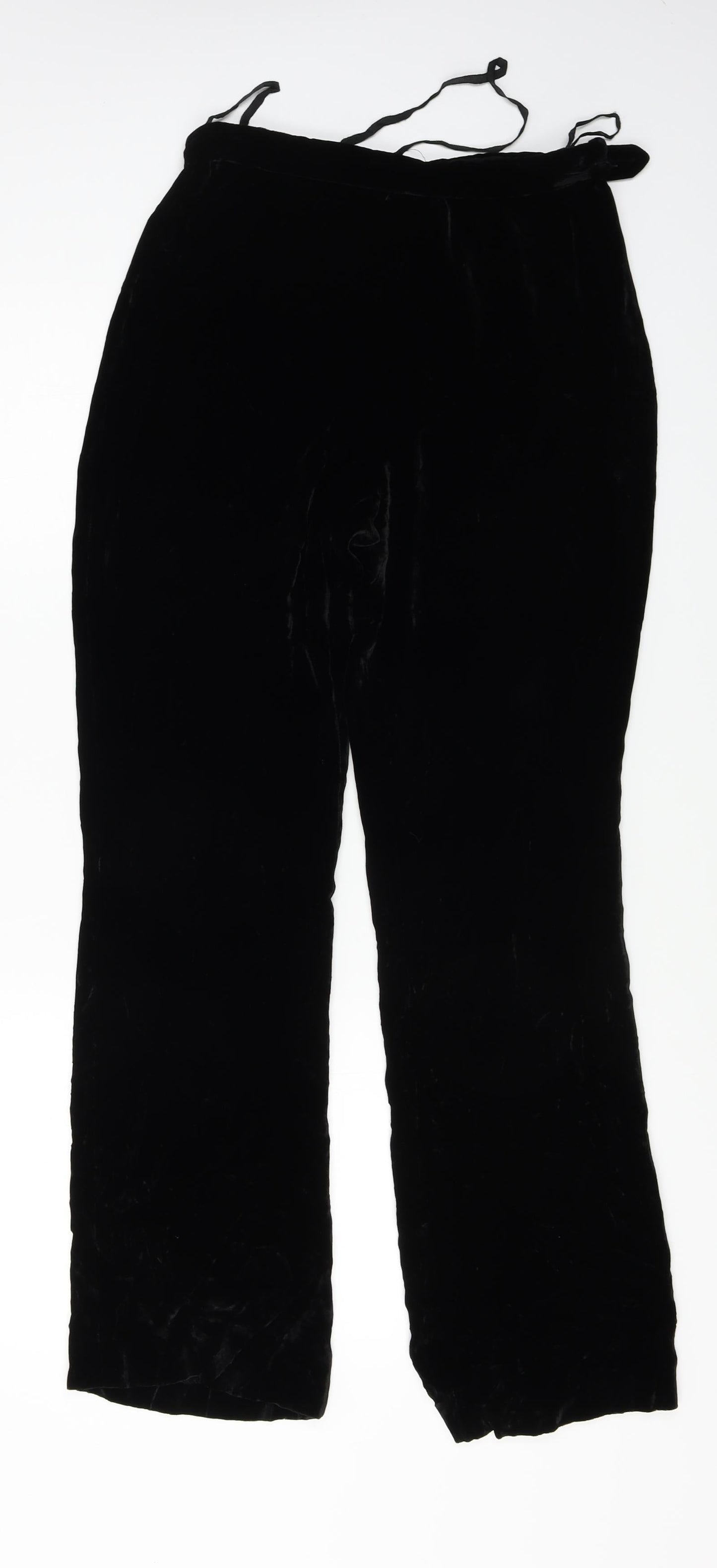 Womens UK Size 26 in Preworn Regular Fit  Black Trousers