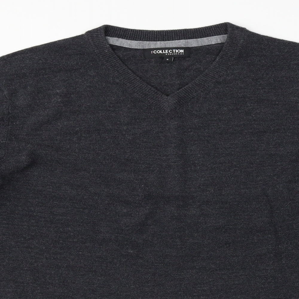 Debenhams  Mens Grey   Pullover Jumper Size S