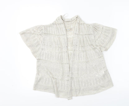 Marks and Spencer  Womens Beige   Cardigan Jumper Size 12