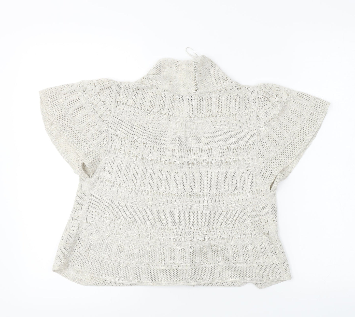 Marks and Spencer  Womens Beige   Cardigan Jumper Size 12