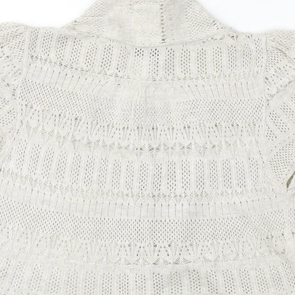 Marks and Spencer  Womens Beige   Cardigan Jumper Size 12