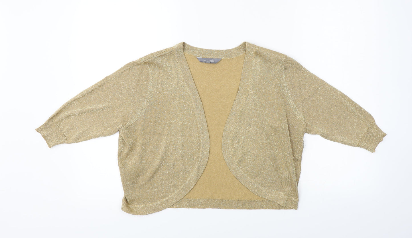 Principles Womens Brown   Cardigan Jumper Size 16