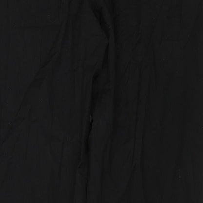 Womens UK Size 12 Marks and Spencer Regular Fit  Black Trousers
