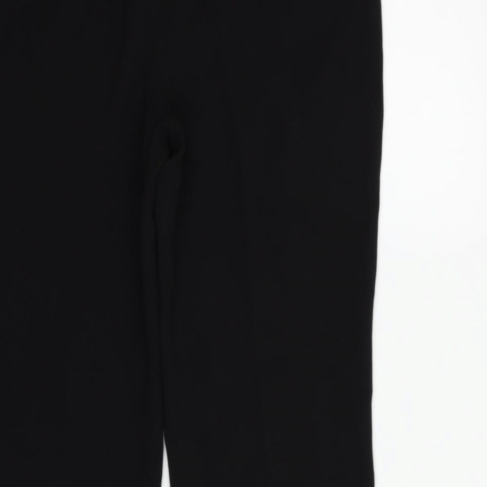 Damsel Womens Black   Trousers  Size 12 L26 in