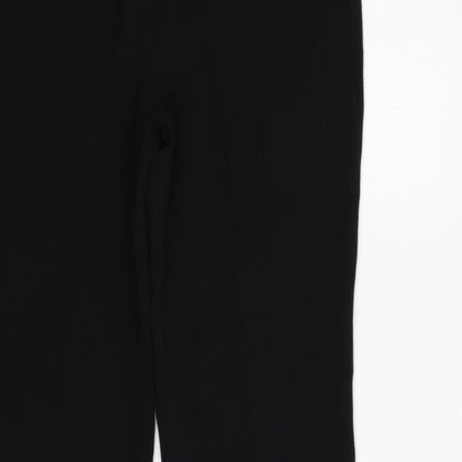 Damsel Womens Black   Trousers  Size 12 L26 in