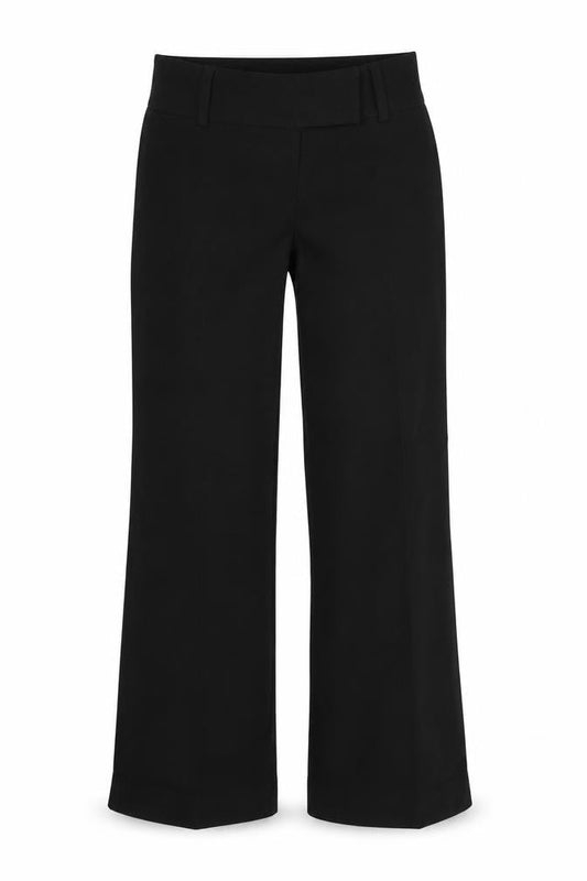 Womens UK Size 10 Topshop Regular Fit  Black Trousers