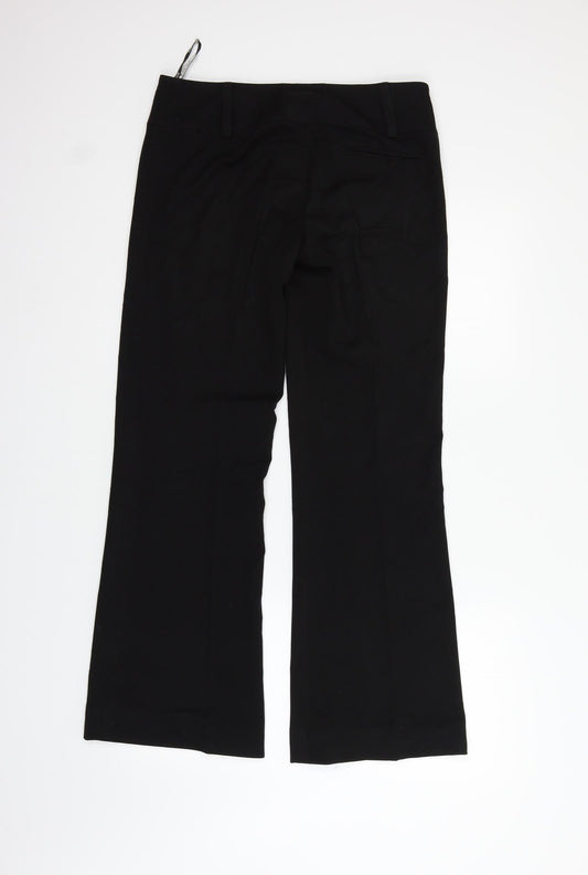 Topshop Womens Black   Trousers  Size 10 L30 in