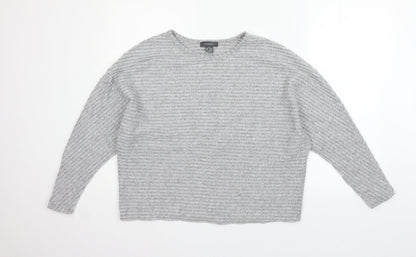 Primark Womens Grey   Pullover Jumper Size S