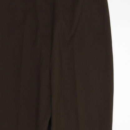 Classics Womens Brown   Trousers  Size 16 L24 in