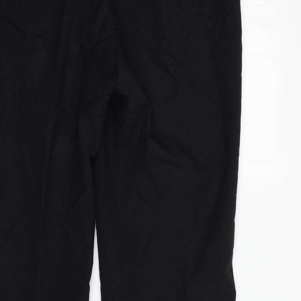 F&F Womens Black   Trousers  Size 14 L24 in