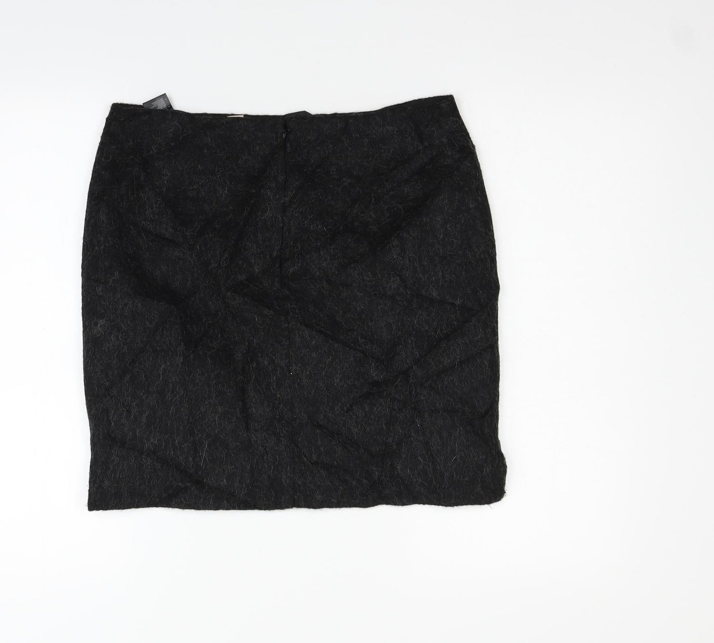 H&M Womens Grey   Flare Skirt Size 14