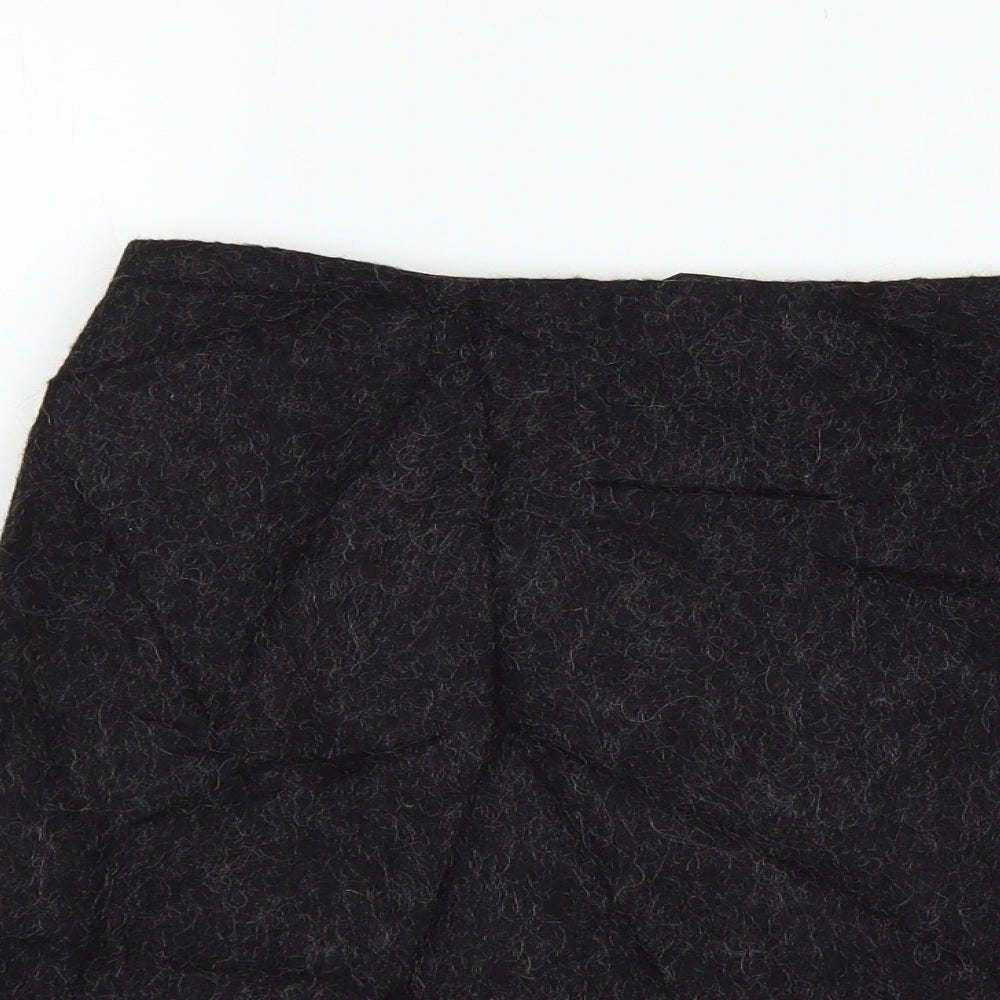 H&M Womens Grey   Flare Skirt Size 14