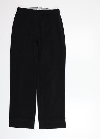 Womens UK Size 10 NL Collection Regular Fit  Black Trousers