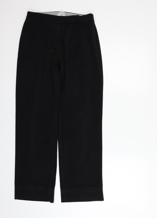 Womens UK Size 10 NL Collection Regular Fit  Black Trousers