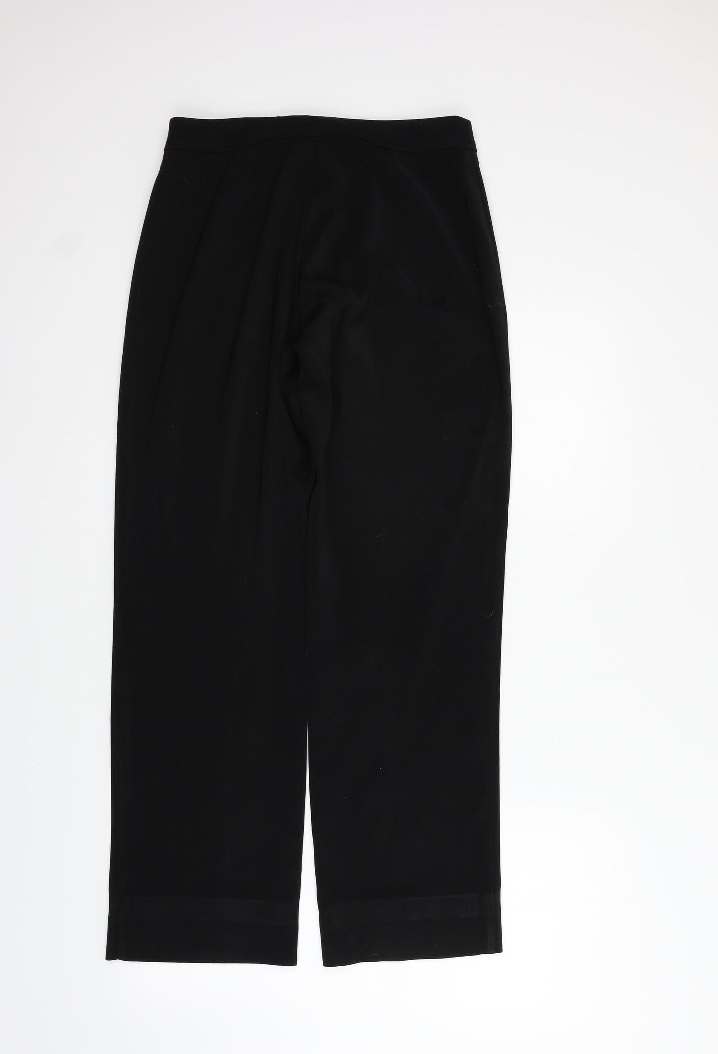Womens UK Size 10 NL Collection Regular Fit  Black Trousers
