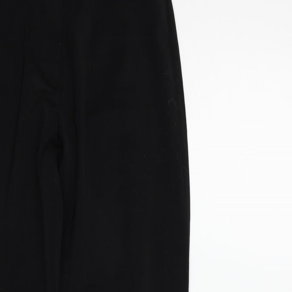 Womens UK Size 10 NL Collection Regular Fit  Black Trousers